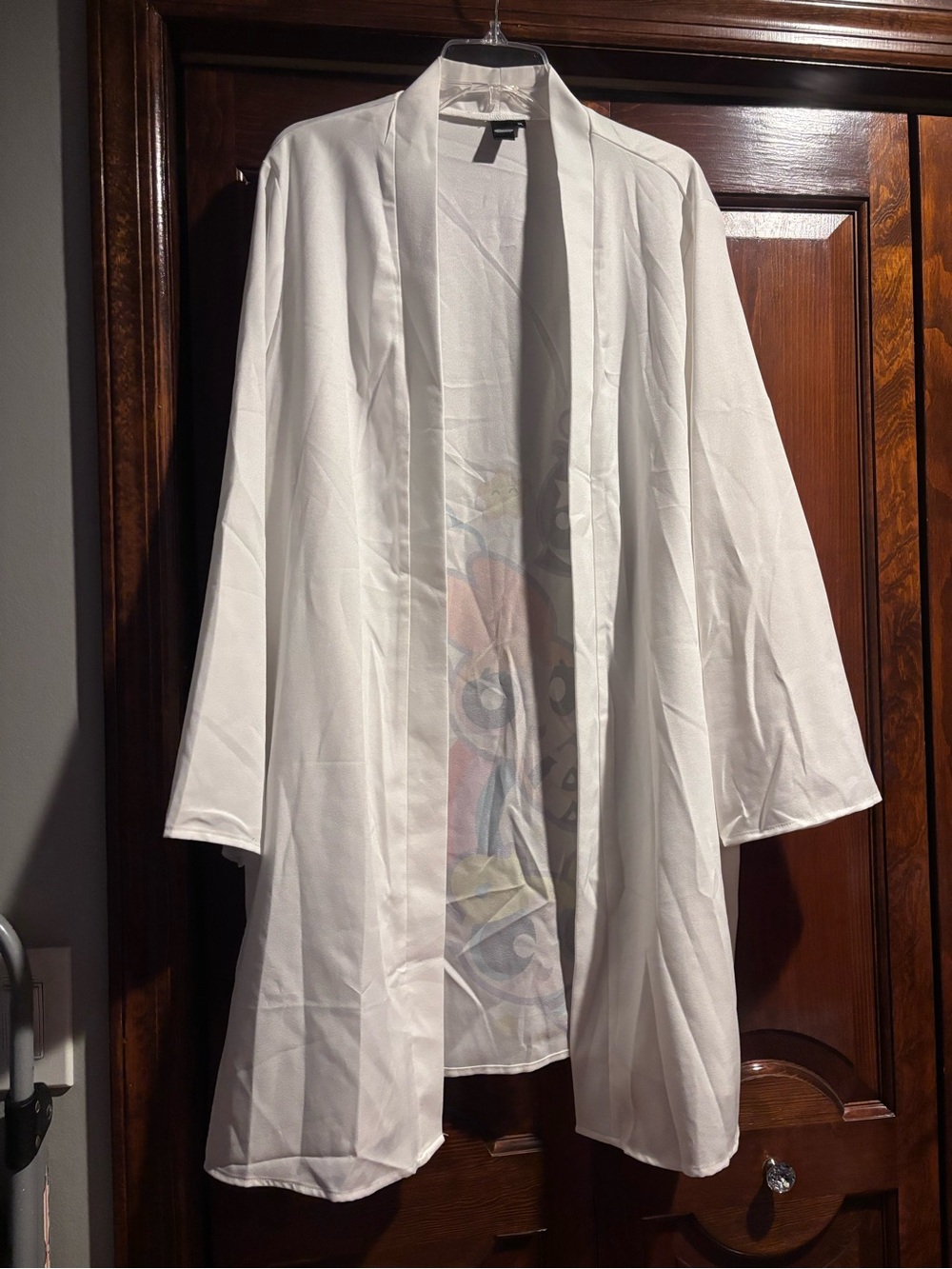 SHEIN White Powerpuff Girls Graphic Swim Coverup - Picture 2 of 3
